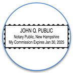 New Hampshire Notary Seals